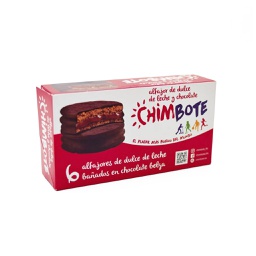 [VD-1560] Alfajor Chimbote Chocolate Pack 6 Unidades