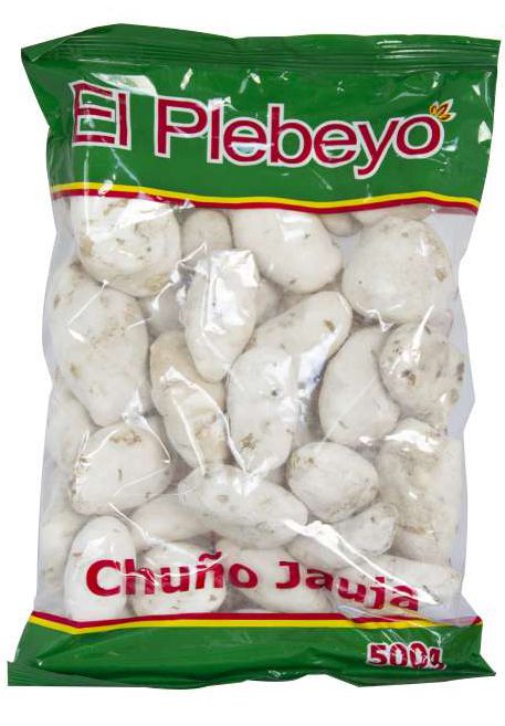 Chuño Blanco Plebeyo 500Gr