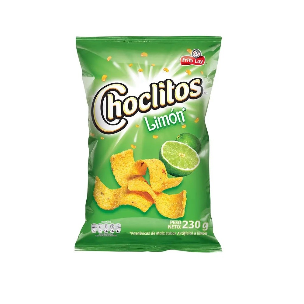 Choclitos de Limon 230Gr
