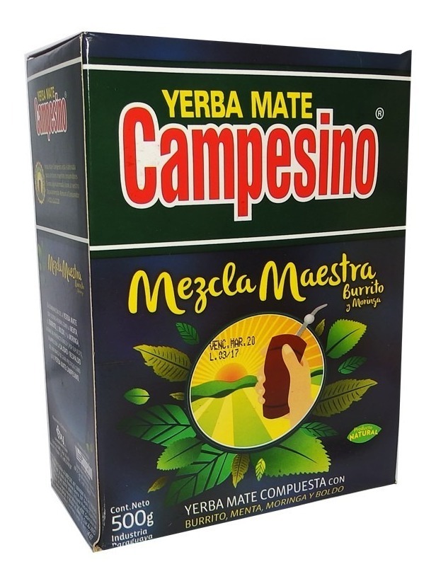 Yerba Mate Campesino Mezcla Maestra 500Gr