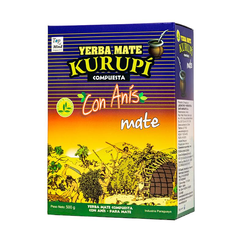 Yerba Mate Kurupi Anis 500Gr