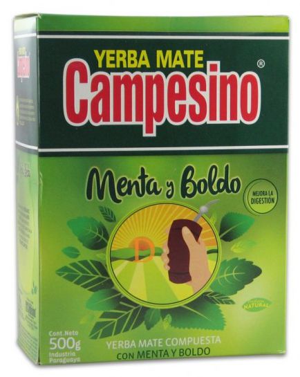 Yerba Mate Campesino Menta y Boldo 500Gr
