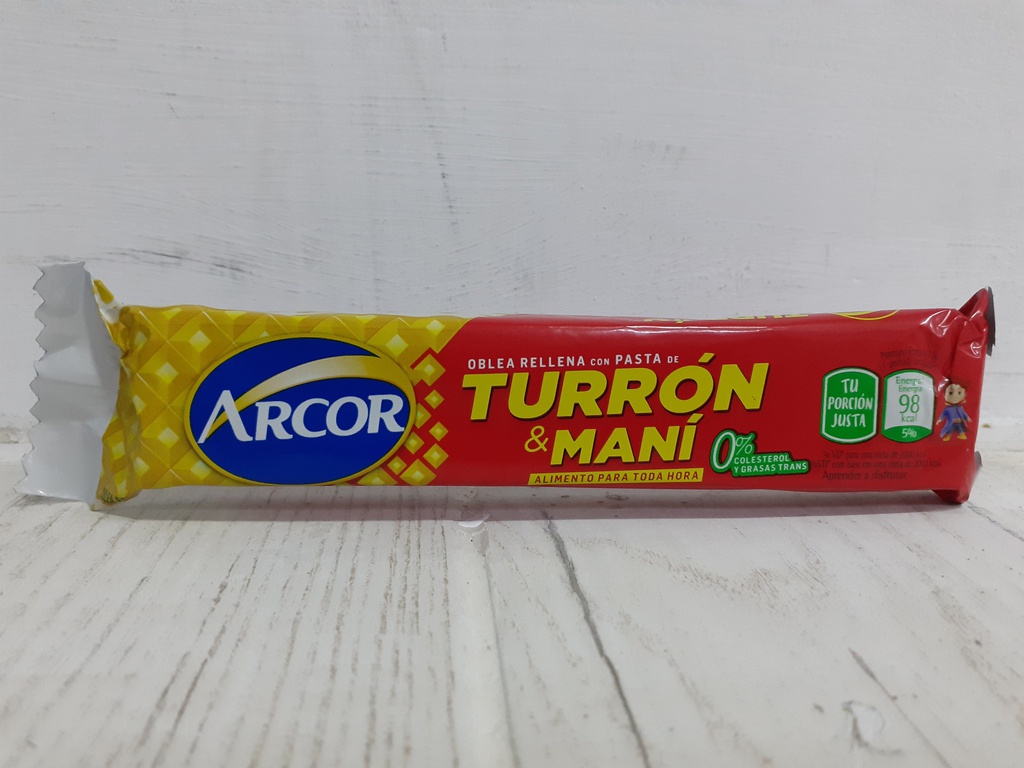 Turron &amp; Maní Arcor 1 Unidad