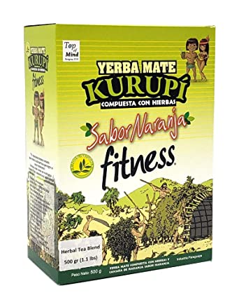 Yerba Mate Kurupi Fitness 500Gr