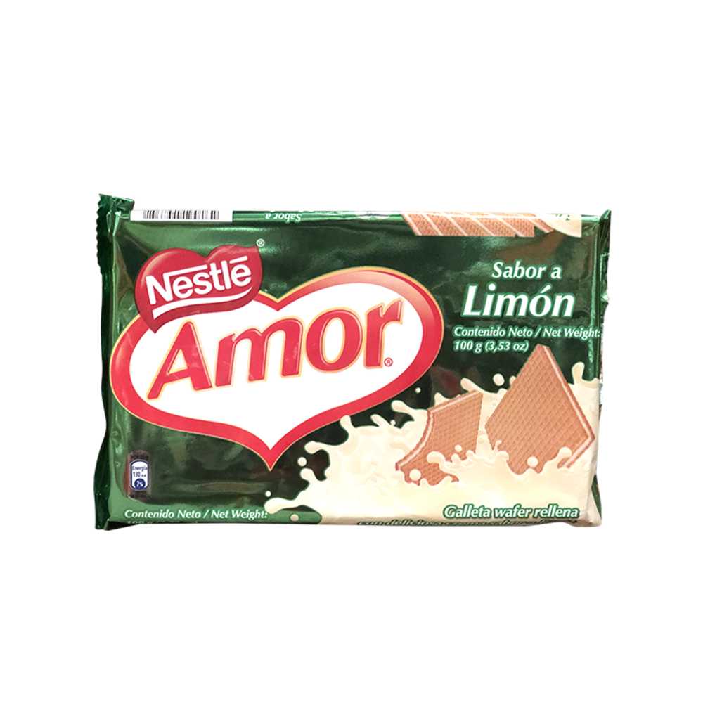 Galleta Amor Wafer Limon 100Gr