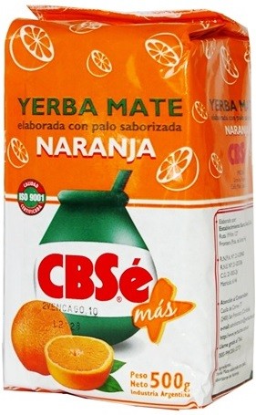 Yerba Mate CBSE Naranja 500Gr