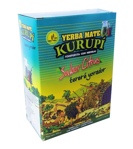 Yerba Mate Kurupi Citrus 500Gr