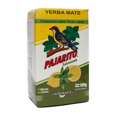 Yerba Mate Pajarito Menta Limon 500Gr