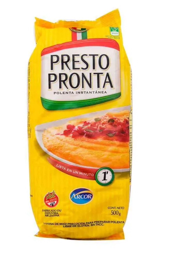 Polenta Presto Pronta 500Gr