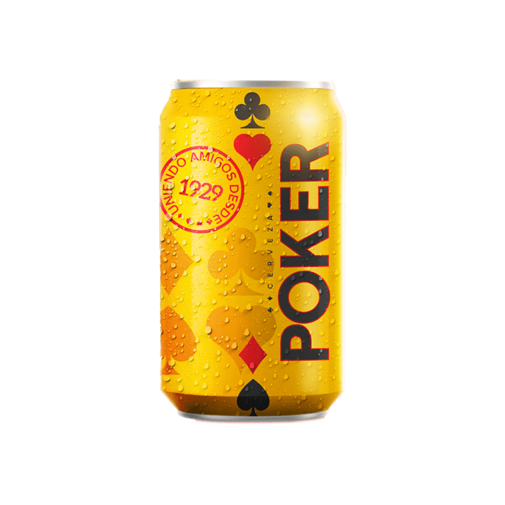 Cerveza Poker Lata 330Ml
