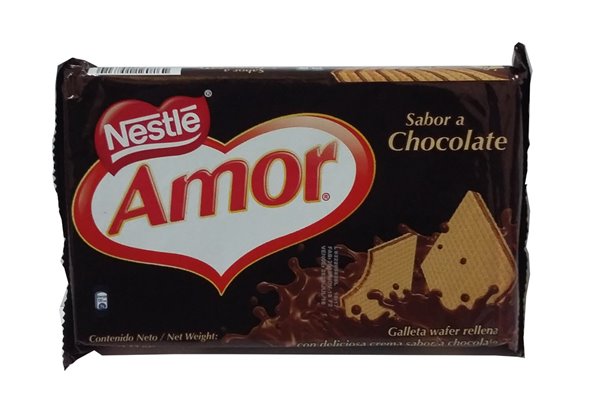 Galleta Amor Wafer Chocolate 100Gr