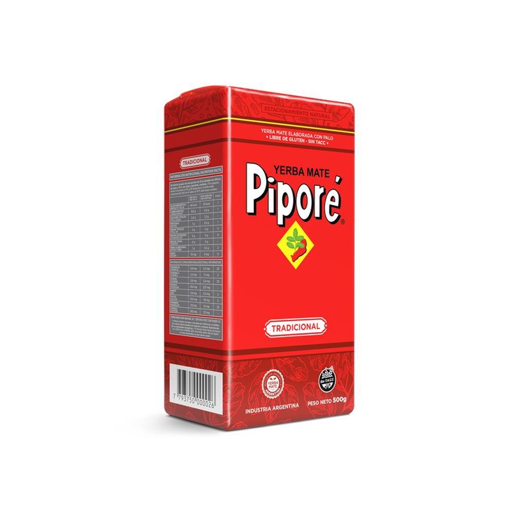 Yerba Mate PIPORE Roja Tradicional 500Gr