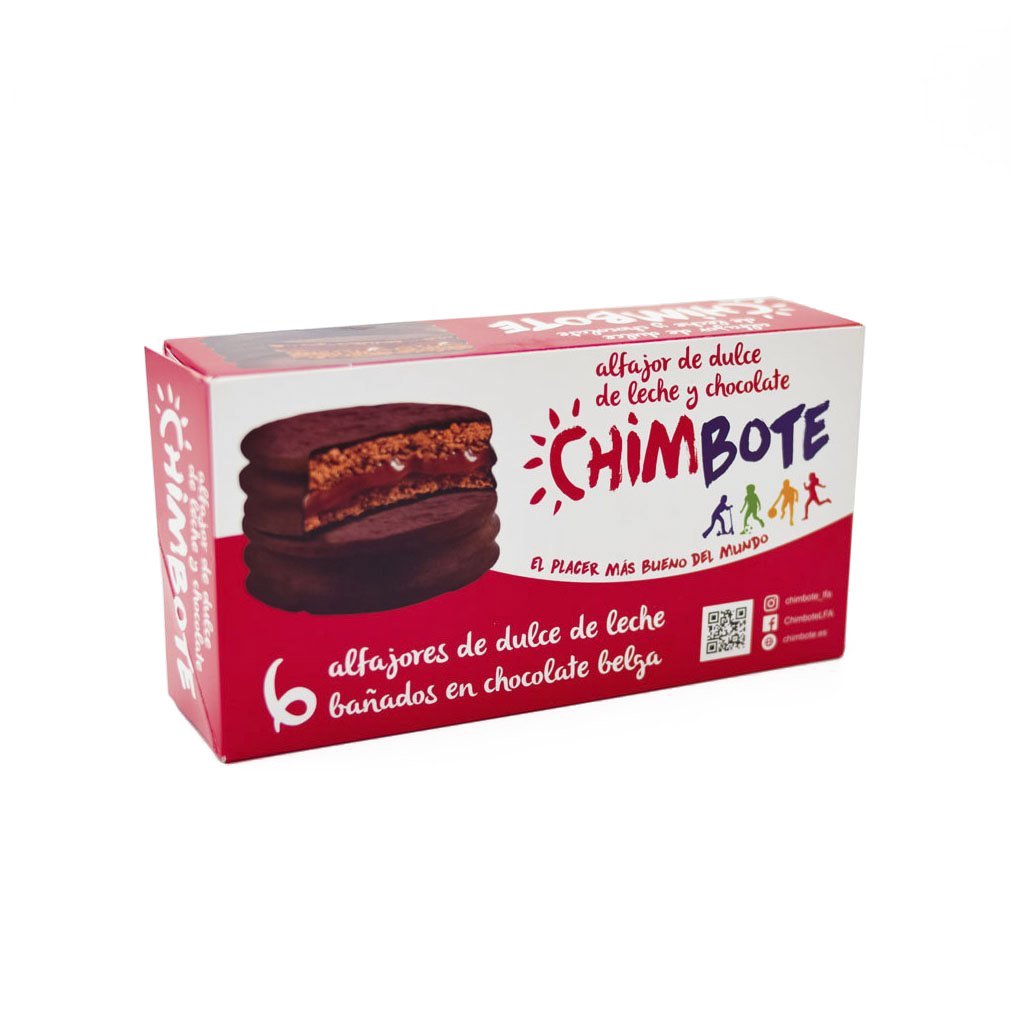 Alfajor Chimbote Chocolate Pack 6 Unidades