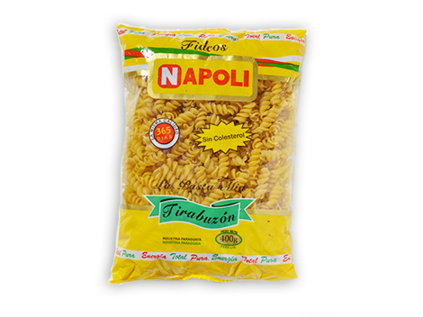 Tirabuzon Fideo Napoli 400Gr