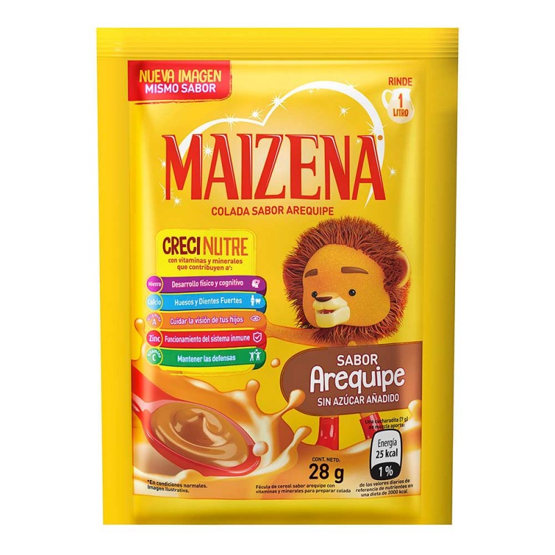 Colada Arequipe Maizena 28Gr