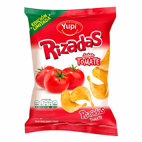 Papas Rizadas Tomate 115Gr