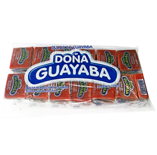 Bocadillo Doña Guayaba Bolsa 25 Unidades