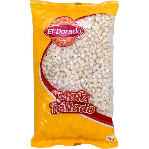 Maiz Trillado Blanco 1Kg El dorado