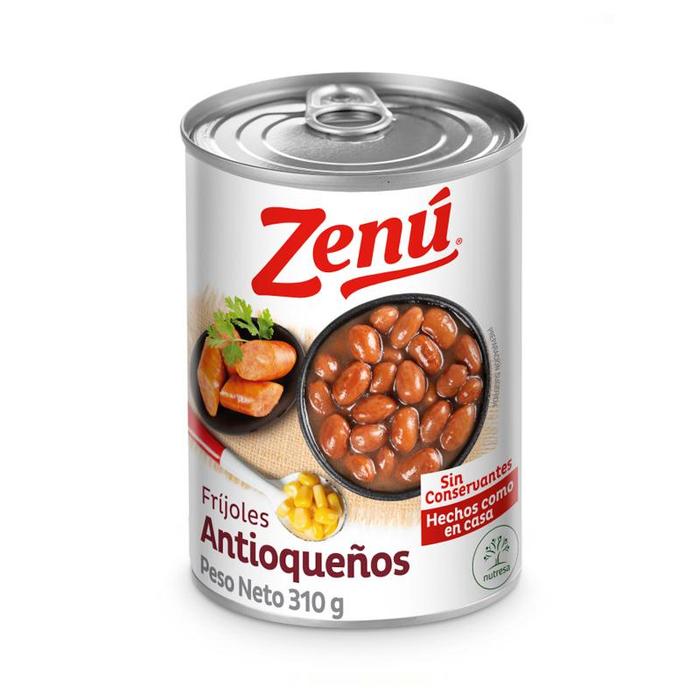 Frijol Zenu Antioqueño 310Gr