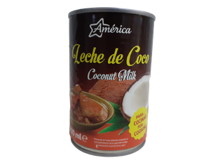 Leche de Coco América Lata Coconut 400Gr