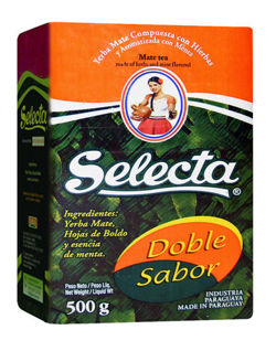 Yerba Mate Selecta Doble Sabor 500Gr