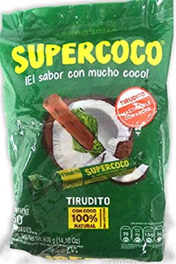 Tirudito SuperCoco Barra 1 Unidad