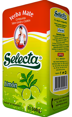 Yerba Mate Selecta Limon 500Gr