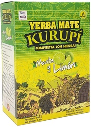[VD-1308] Yerba Mate Kurupi Menta y Limon 500 Gr.