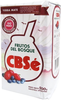 Yerba Mate CBSE Frutos del Bosque 500gr