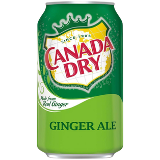 CANADA DRY GINGER 355ML LATA