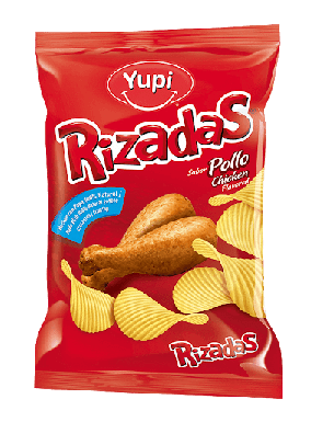 Papas Rizadas Pollo 115Gr