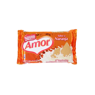 Galleta Amor Wafer Naranja 100Gr